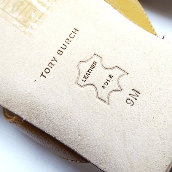 TORY BURCH Capri Medallion Flip Flop Sandals Size 9M - Picture 7 of 7